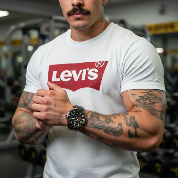 Smartwatch Microwear DA23 – Black Steel